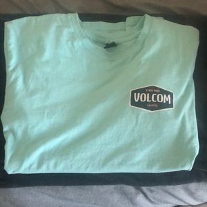Volcom blue shirt